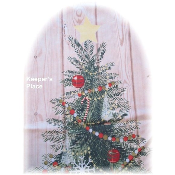 Avanti CHRISTMAS TREE Country Plaid Shower Curtain - Picture 5 of 8